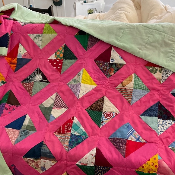 Colorful Patchwork Fabric - Picture 2 of 2